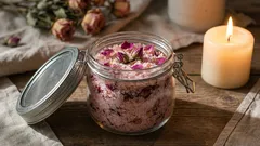 Ruusun terälehdet ja karkea suola: miksi tämä seos on kokeilemisen arvoinen ja mihin sitä voi käyttää kotona.